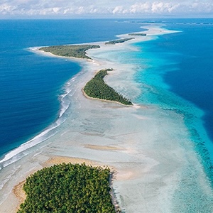 Sukellusmatka Bikini tai Bikini Atoll. Marshallinsaaret Tyynellämerellä kesä-heinäkuussa 2025