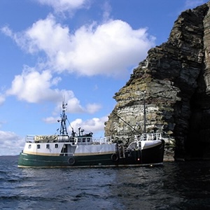 Liveaboard Shetland Islands vragdykning i Skotland 01. - 09. august 2025